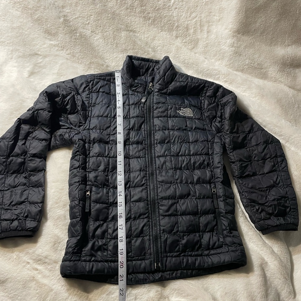The North Face Kids Quilted Black Jacket